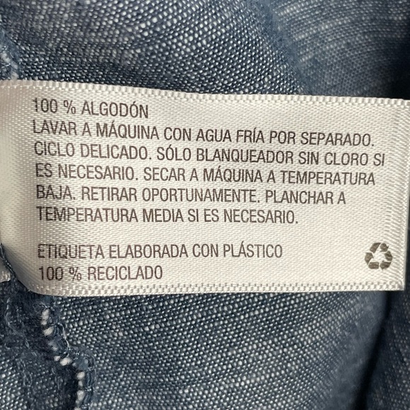 Goodfellow & Co. Blue Textured Shorts 100% Cotton Size S - Picture 8 of 8